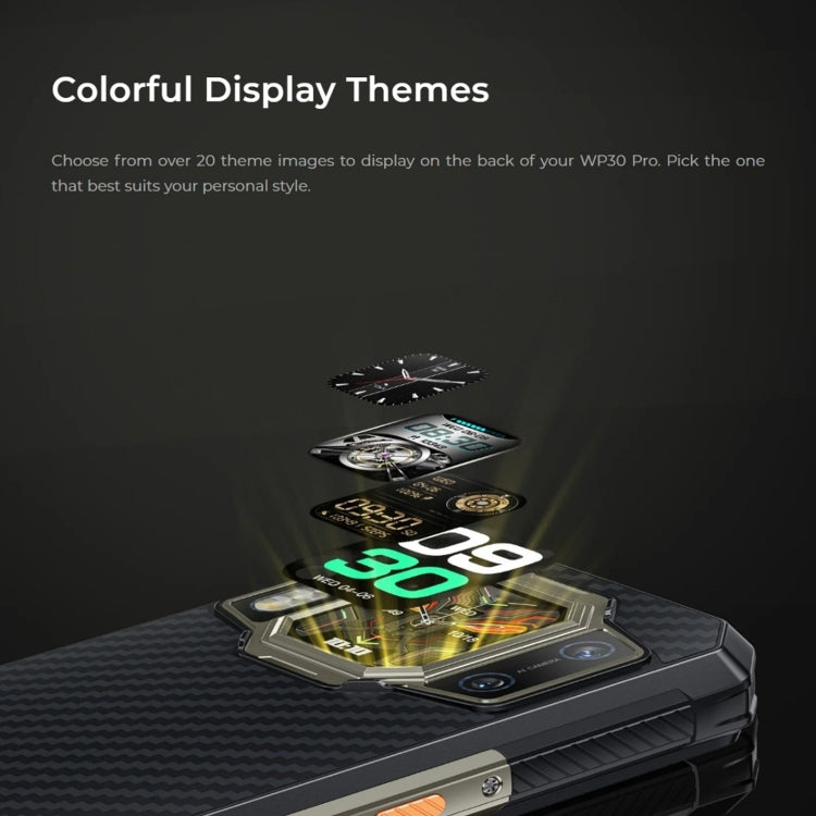Oukitel WP30 Pro 5G, IP68/IP69K, 108MP Camera, 11000mAh, 6.78 inch + 1.8 inch MediaTek Dimensity 8050 Octa-core 3.0GHz, NFC, OTG, Network: 5G, WP30 Pro 5G 12GB+512GB Oukitel WP30 Pro 5G, IP68/IP69K, 108MP Camera, 11000mAh, 6.78 inch + 1.8 inch MediaTek Dimensity 8050 Octa-core 3.0GHz, NFC, OTG, Network: 5G, WP30 Pro 5G 12GB+512GB